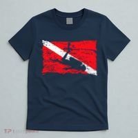 Scuba Diving Diver Down Flag Awesome Marine Diver Dive Gift T-Shirt thumb 5