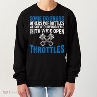 Some Do Drugs Other Pop BOTTLES Funny Mechanic Women's Sweatshirt thumb 0
