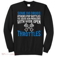 Some Do Drugs Other Pop BOTTLES Funny Mechanic Sweatshirt thumb 0