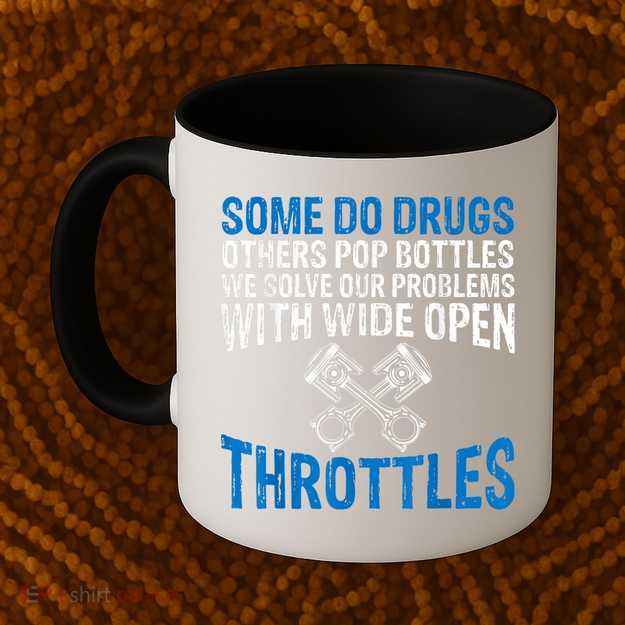 Some Do Drugs Other Pop BOTTLES Funny Mechanic Coffee Mug