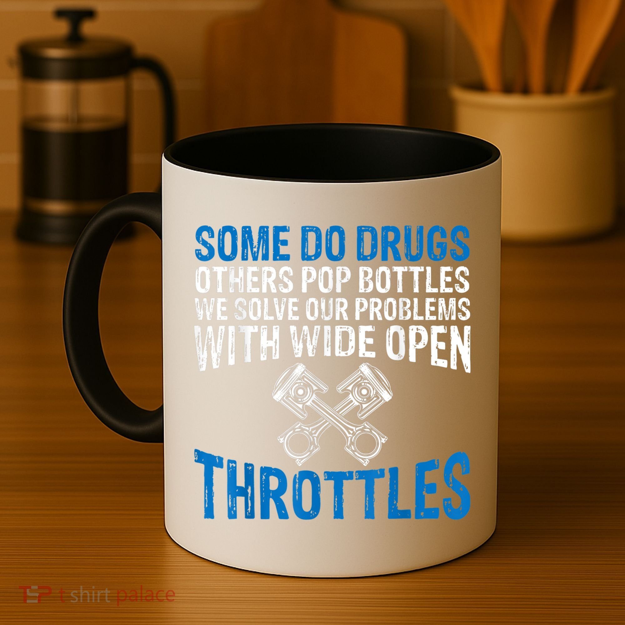 Some Do Drugs Other Pop BOTTLES Funny Mechanic Coffee Mug