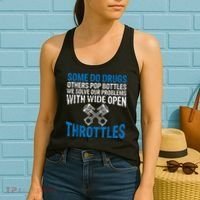 Some Do Drugs Other Pop BOTTLES Funny Mechanic Women's Tank Top thumb 2