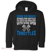 Some Do Drugs Other Pop BOTTLES Funny Mechanic Toddler Hoodie thumb 0
