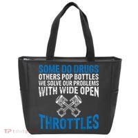 Some Do Drugs Other Pop BOTTLES Funny Mechanic Tote Bag thumb 0
