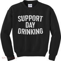 Support Day Drinking Kids Sweatshirt thumb 0