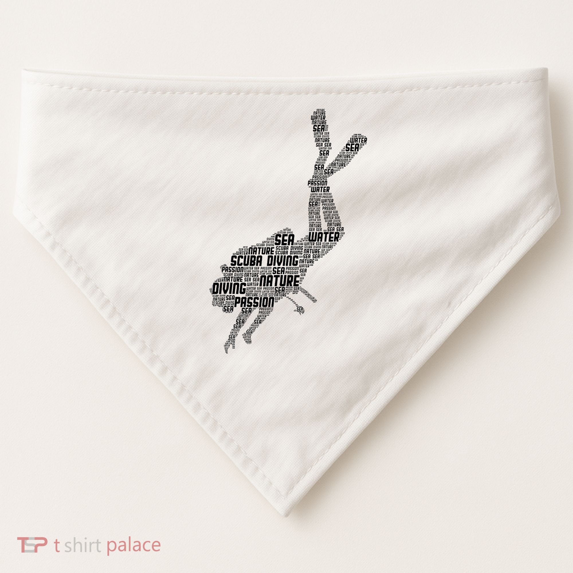 Scuba Diving Diver Dive USA-Made Doggie Bandana