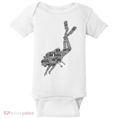 Scuba Diving Diver Dive Baby Bodysuit