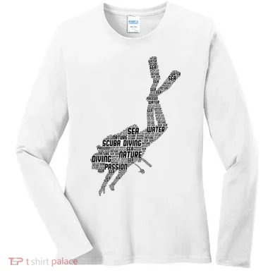 Scuba Diving Diver Dive Women's Long Sleeve Shirt