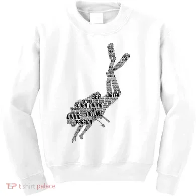 Scuba Diving Diver Dive Kids Sweatshirt