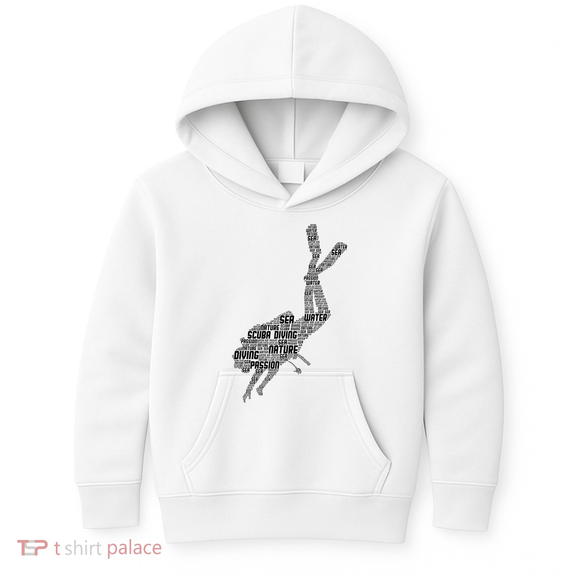 Scuba Diving Diver Dive Kids Hoodie