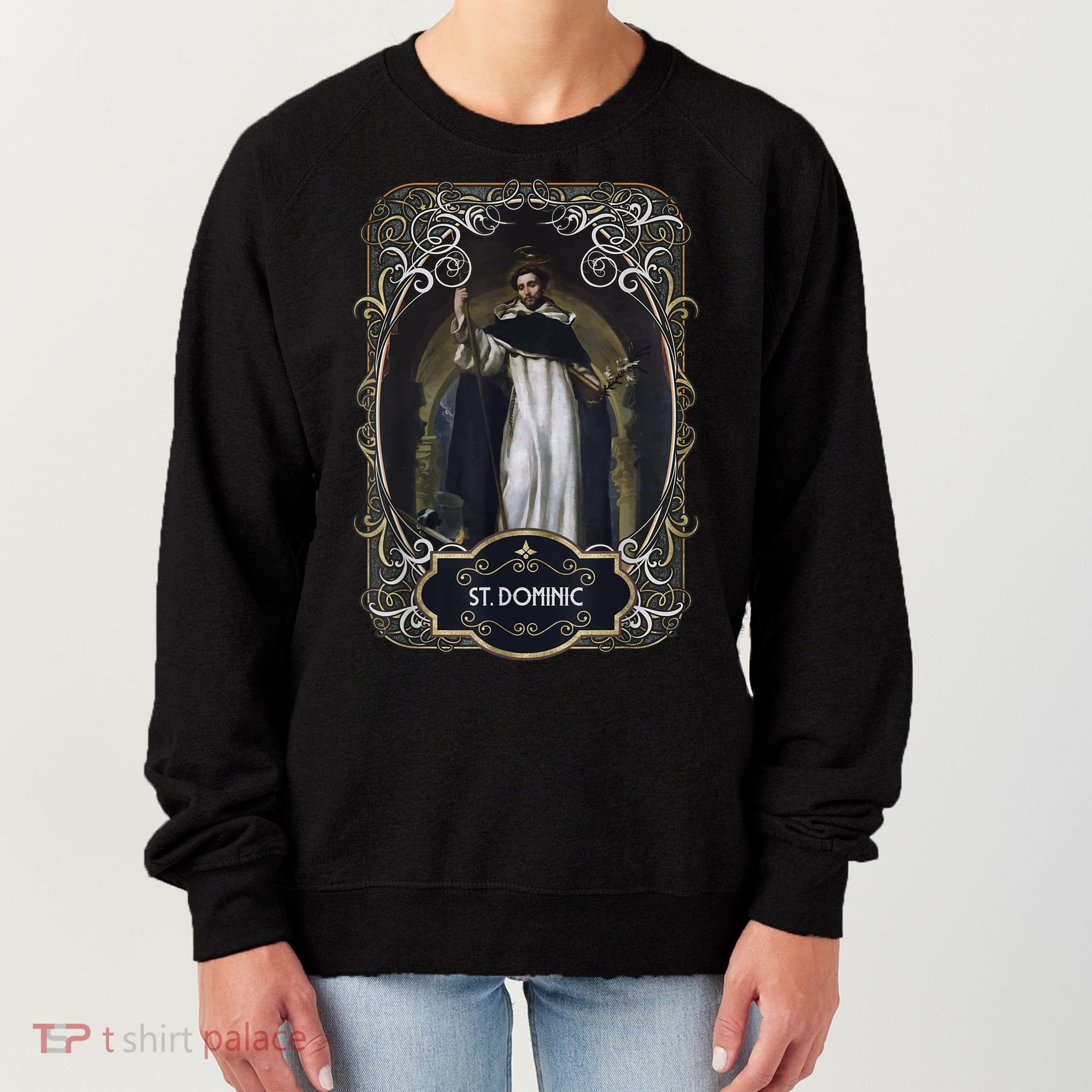 St. Dominic De Guzman Catholic Saint Women's Sweatshirt
