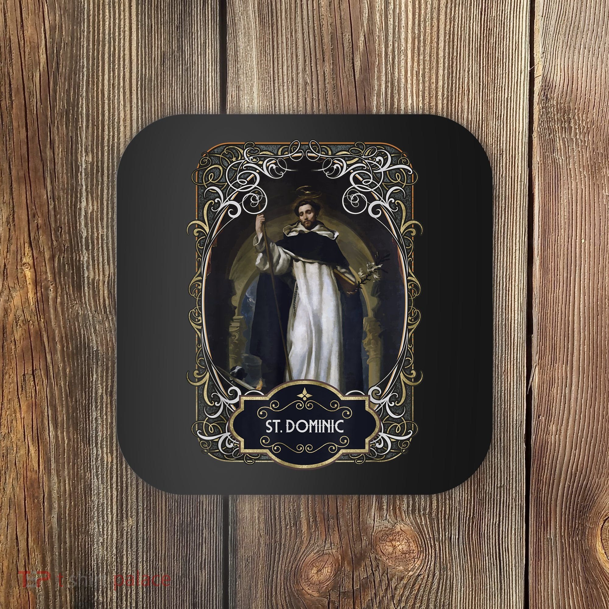 St. Dominic De Guzman Catholic Saint Coaster