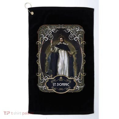 St. Dominic De Guzman Catholic Saint Golf Towel