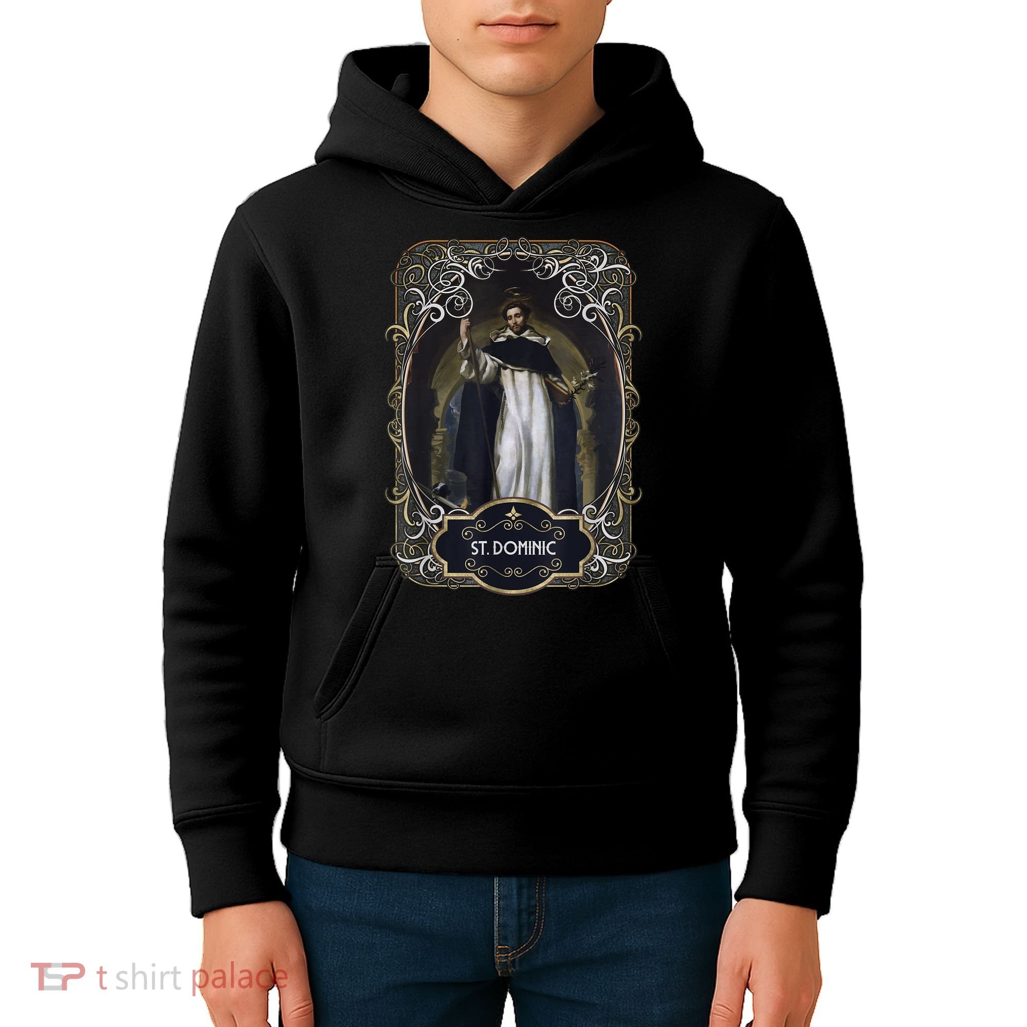 St. Dominic De Guzman Catholic Saint Kids Hoodie