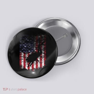 Scuba Diving Design Scuba Dive Coach Deep Sea Diver Button