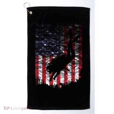 Scuba Diving Design Scuba Dive Coach Deep Sea Diver Golf Towel