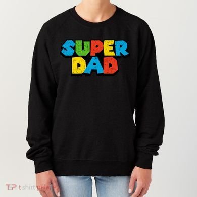 Super Daddio Dad Video Gamer Women's Sweatshirt