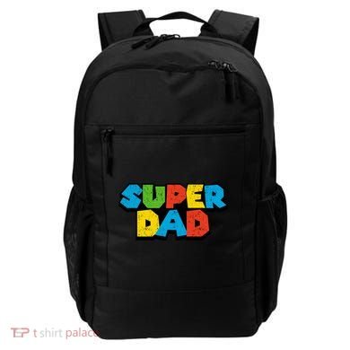 Super Daddio Dad Video Gamer Backpack