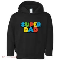 Super Daddio Dad Video Gamer Toddler Hoodie thumb 0