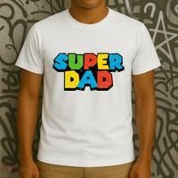 Super Daddio Dad Video Gamer T-Shirt thumb 3