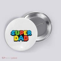 Super Daddio Dad Video Gamer Button thumb 0