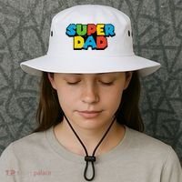Super Daddio Dad Video Gamer Bucket Hat thumb 3