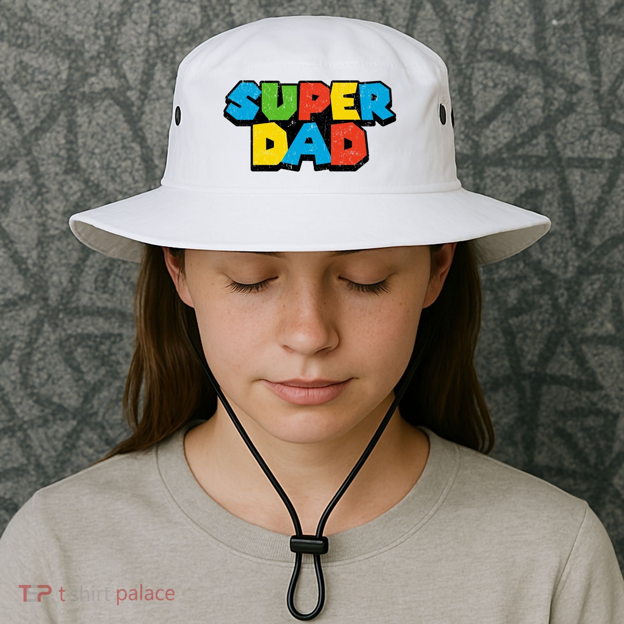 Super Daddio Dad Video Gamer Bucket Hat