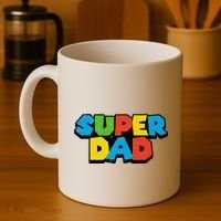 Super Daddio Dad Video Gamer Coffee Mug thumb 4