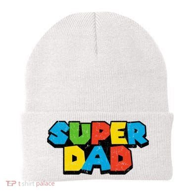 Super Daddio Dad Video Gamer Beanie