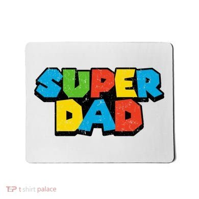 Super Daddio Dad Video Gamer Mousepad