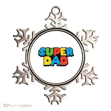 Super Daddio Dad Video Gamer Ornament