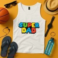 Super Daddio Dad Video Gamer Tank Top thumb 4