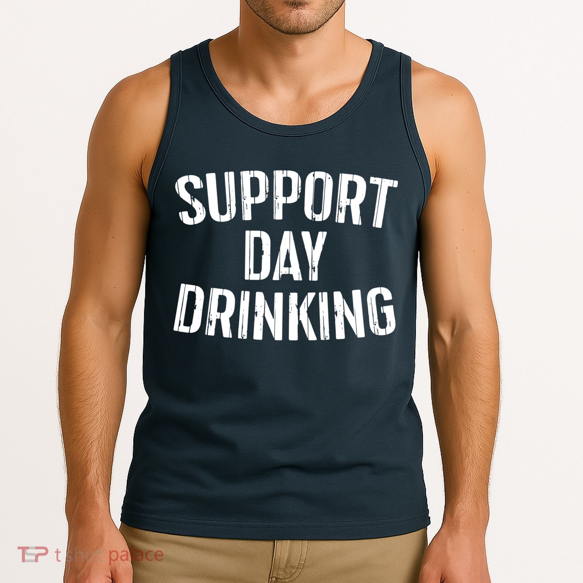 Support Day Drinking Tank Top