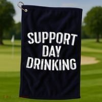 Support Day Drinking Golf Towel thumb 1