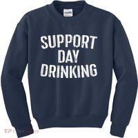 Support Day Drinking Kids Sweatshirt thumb 0