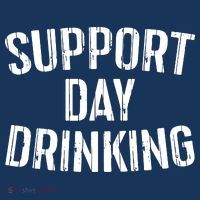 Support Day Drinking Kids Long Sleeve Shirt thumb 2