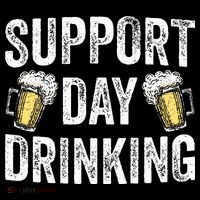 Support Day Drinking Beer Alcohol St Patricks Day Funny Women's Hoodie thumb 2