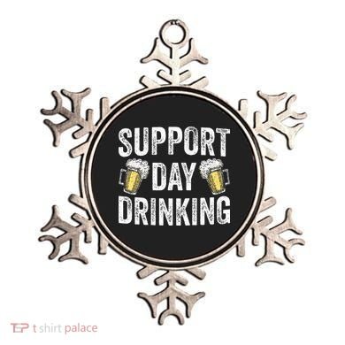 Support Day Drinking Beer Alcohol St Patricks Day Funny Ornament