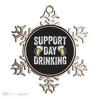 Support Day Drinking Beer Alcohol St Patricks Day Funny Ornament thumb 0