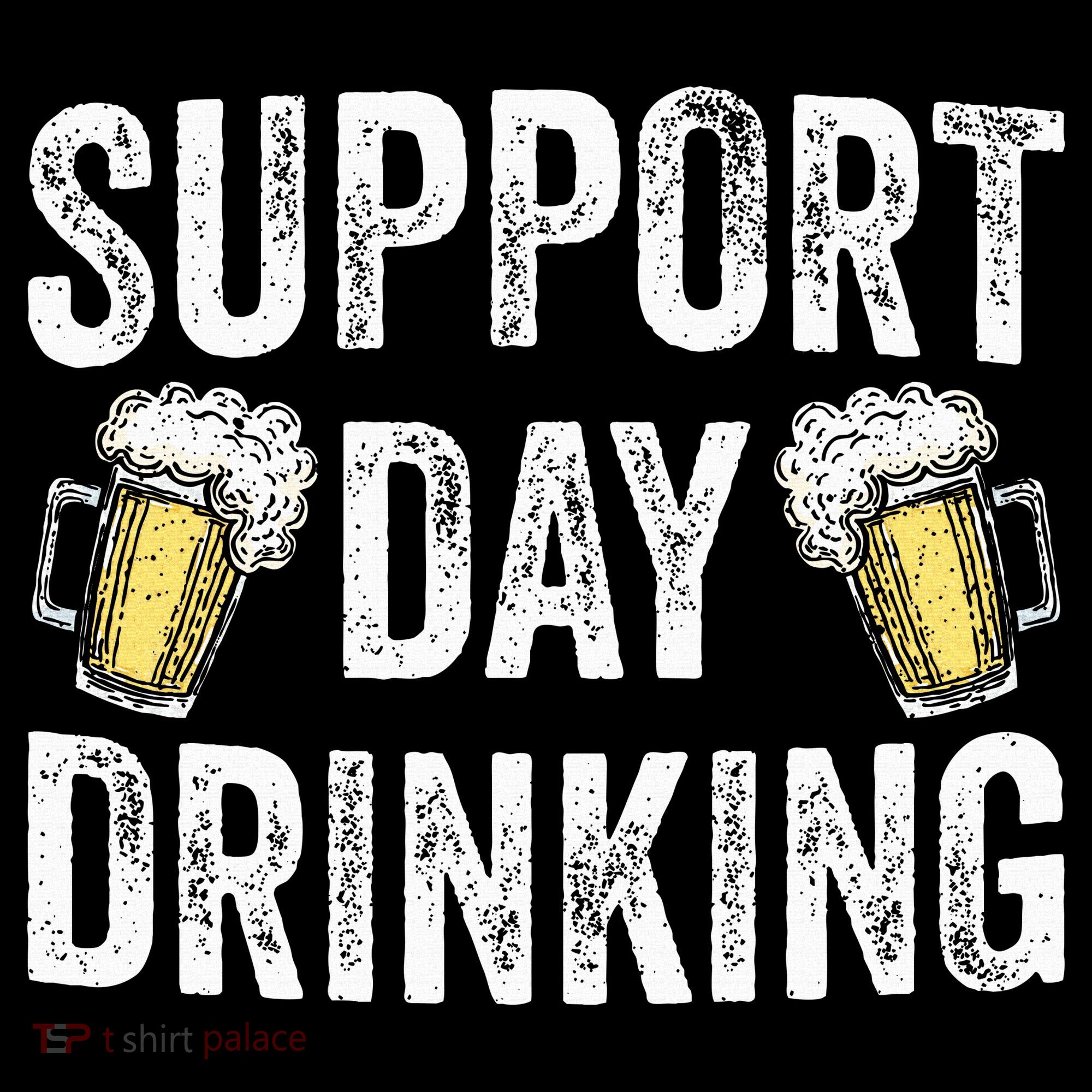Support Day Drinking Beer Alcohol St Patricks Day Funny Ornament