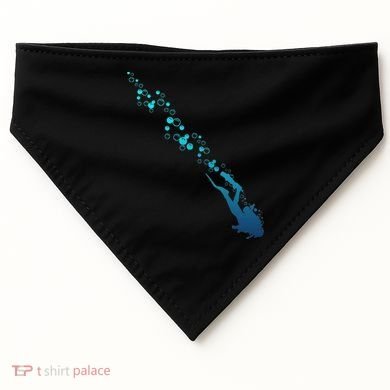 Scuba Diving Diver USA-Made Doggie Bandana