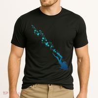 Scuba Diving Diver Cooling Performance Crew T-Shirt thumb 2