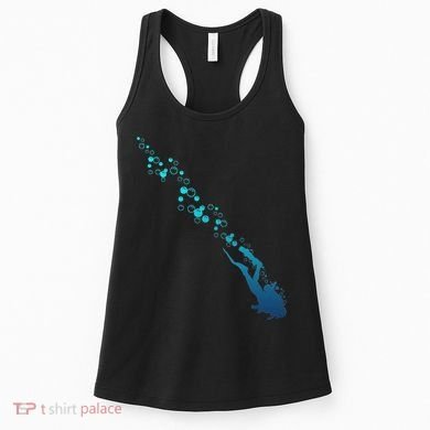 Scuba Diving Diver Women's Tank Top