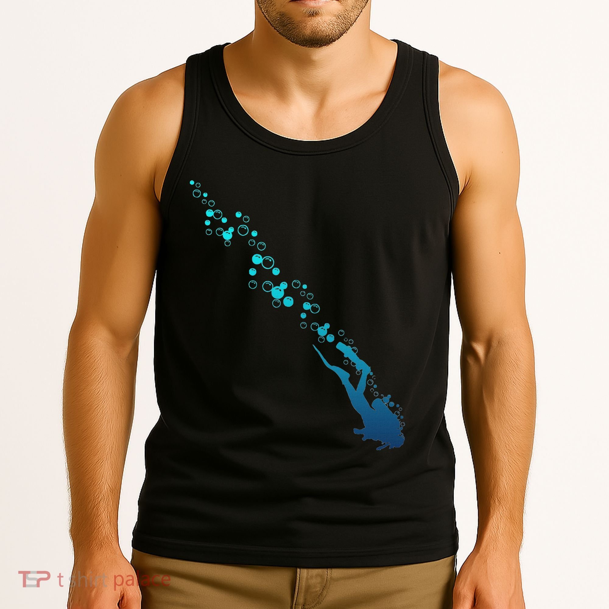 Scuba Diving Diver Tank Top
