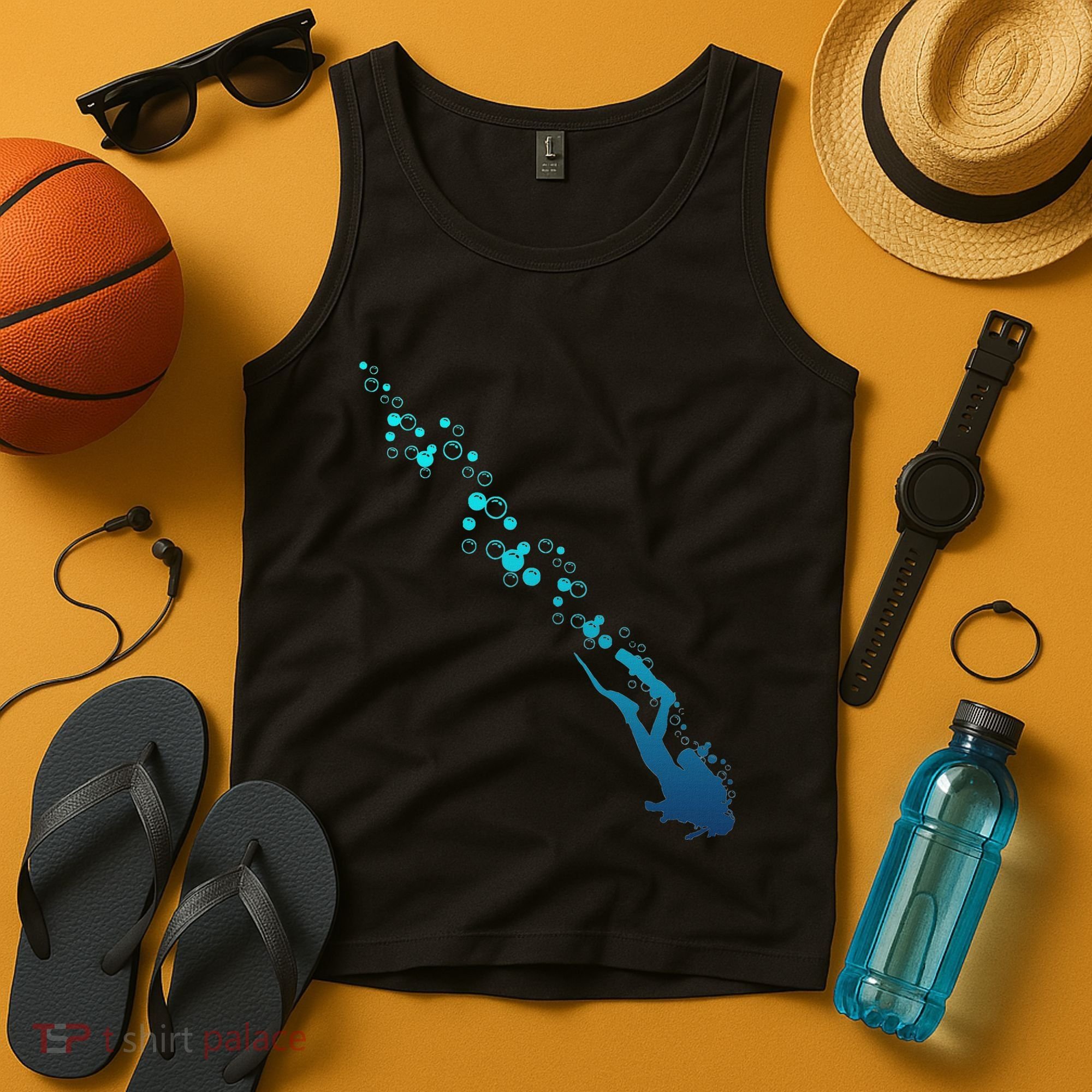 Scuba Diving Diver Tank Top