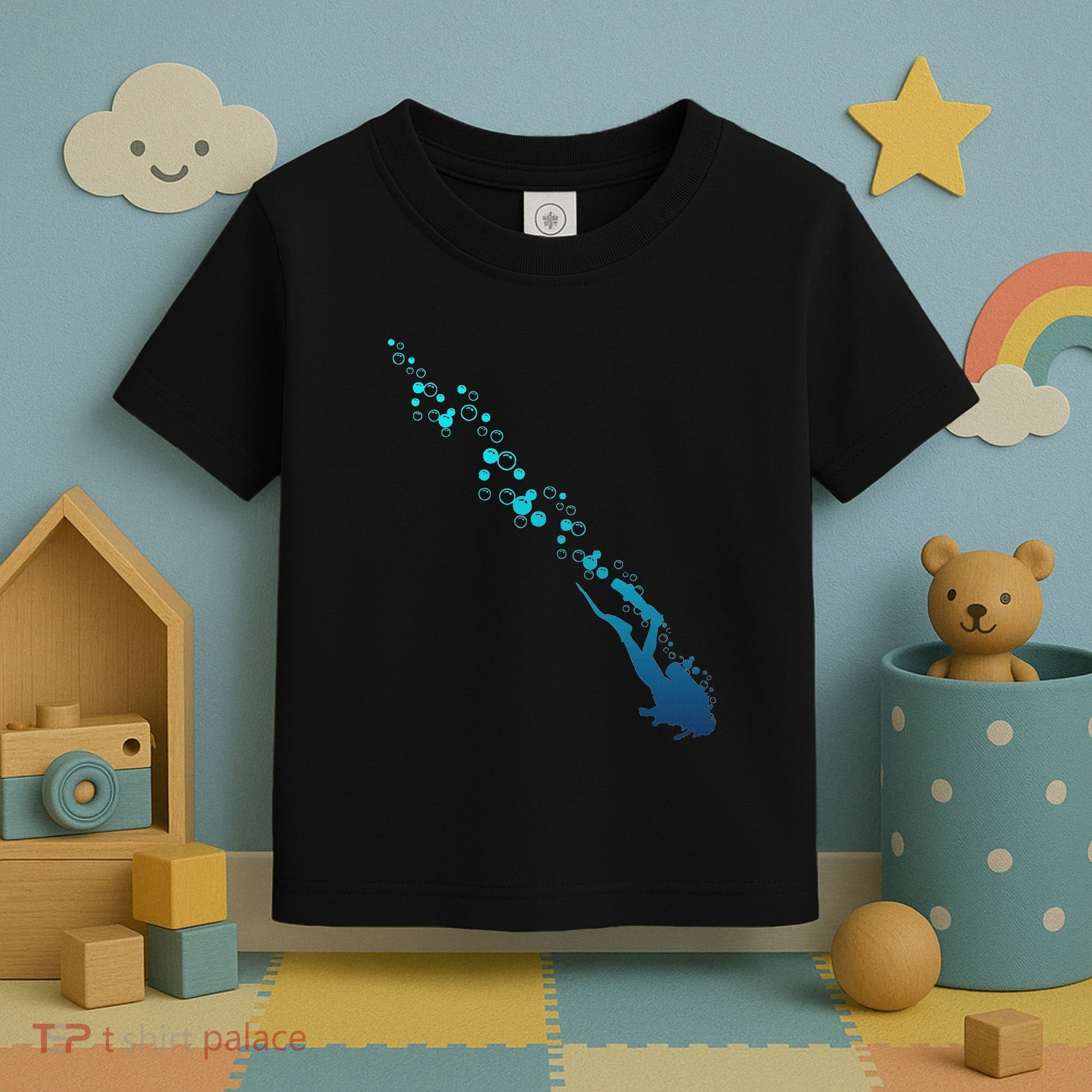 Scuba Diving Diver Toddler T-Shirt