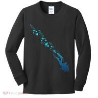 Scuba Diving Diver Kids Long Sleeve Shirt thumb 0