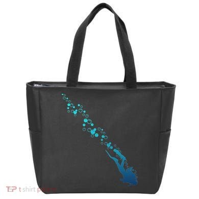 Scuba Diving Diver Tote Bag