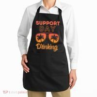 Support Day Drinking Funny Summer Beach Vacation Tank Top Apron thumb 2