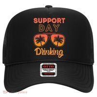 Support Day Drinking Funny Summer Beach Vacation Tank Top Hat thumb 0